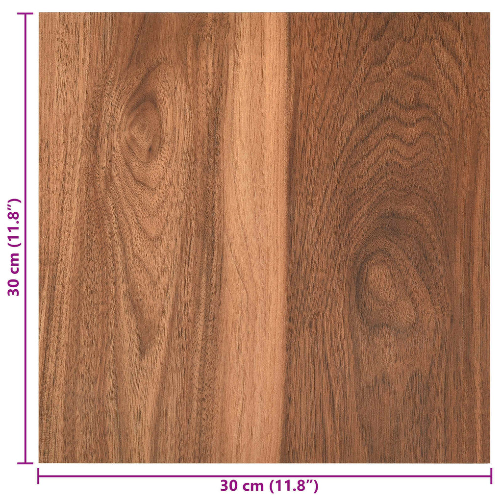 vidaXL Samoprzylepne Deski Podłogowe 30,5 x 30,5 cm 20 pcs PVC