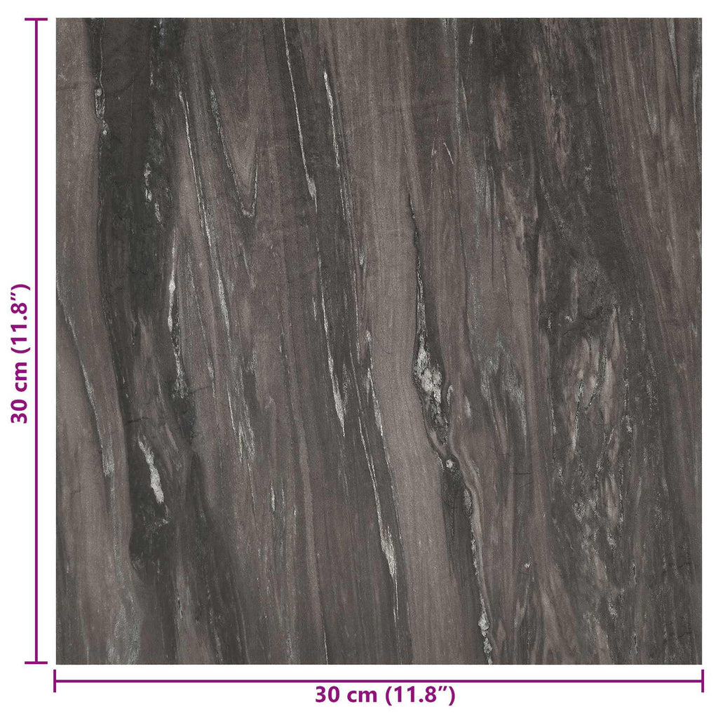 vidaXL Samoprzylepne Deski Podłogowe 30,5 x 30,5 cm 20 pcs PVC