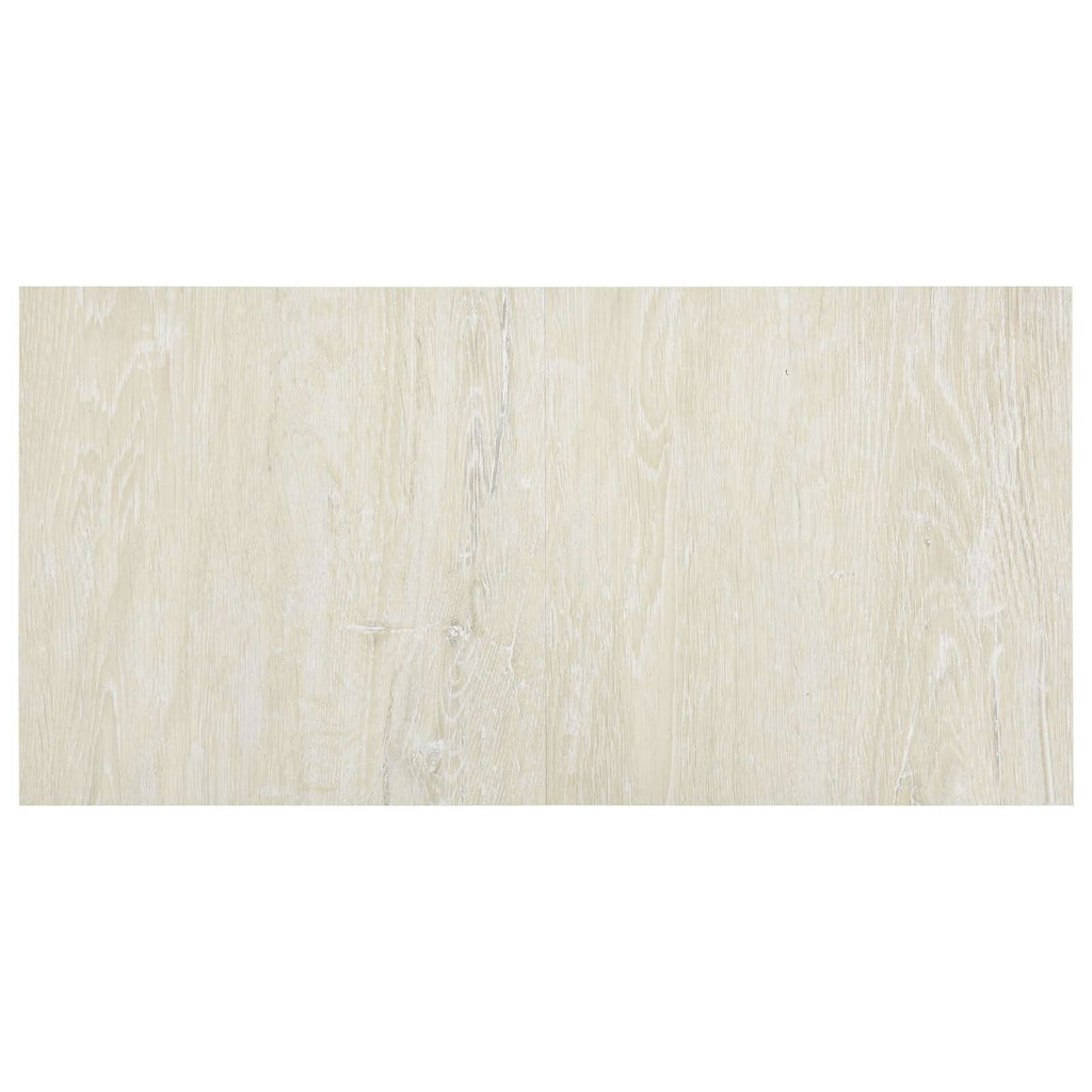 vidaXL Samoprzylepne Deski Podłogowe 30,5 x 30,5 cm 20 pcs PVC kremowy