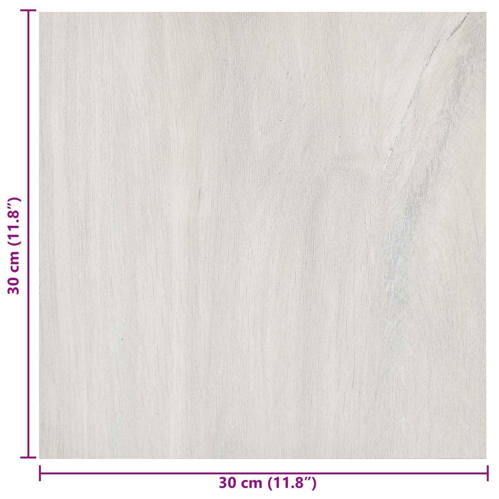 vidaXL Samoprzylepne Deski Podłogowe 30,5 x 30,5 cm 20 pcs PVC