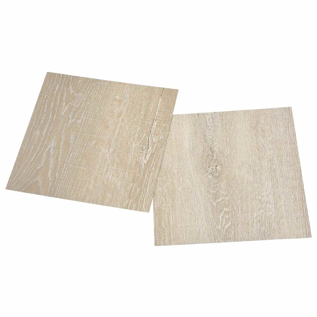 vidaXL Samoprzylepne Deski Podłogowe 30,5 x 30,5 cm 20 pcs PVC