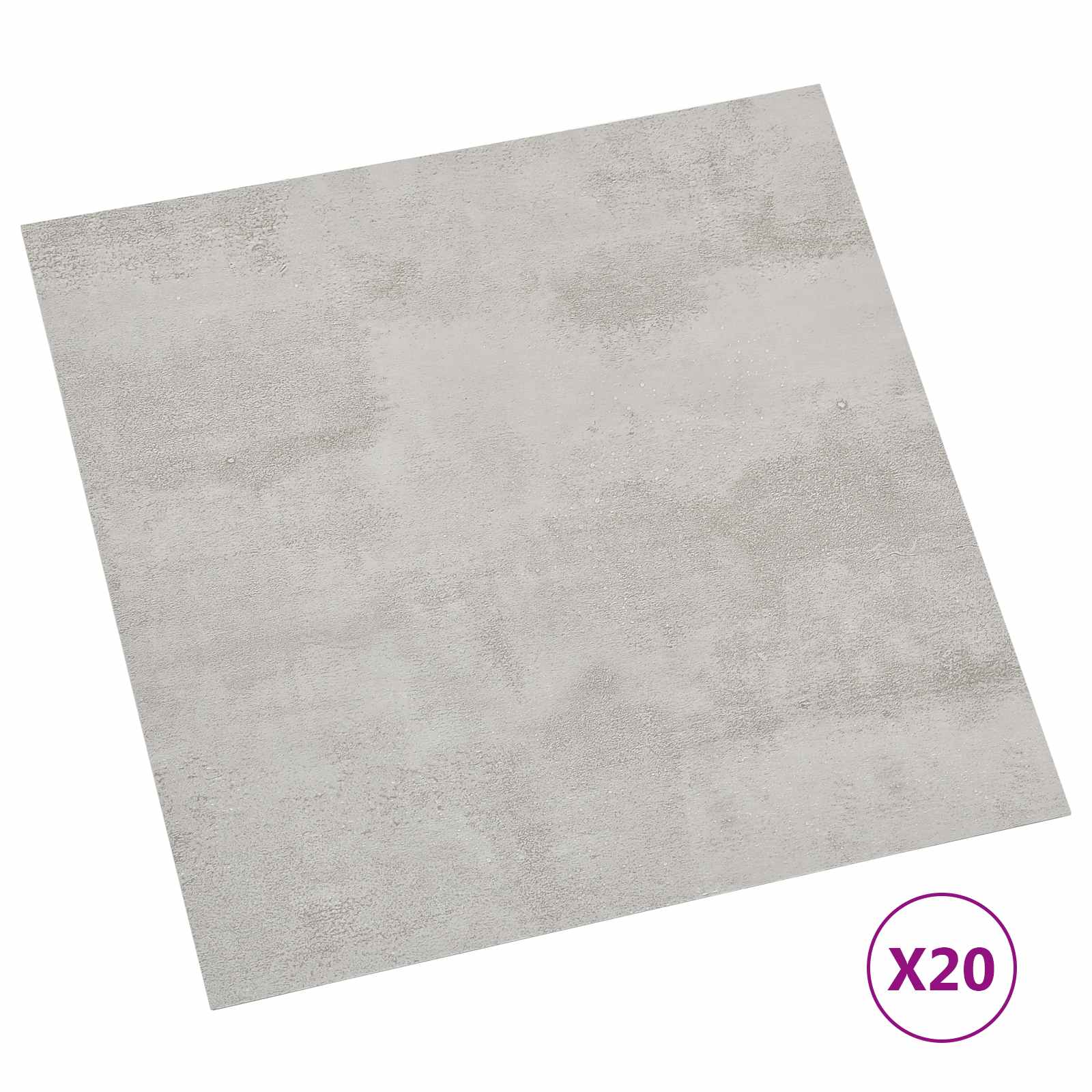 vidaXL Samoprzylepne Deski Podłogowe 30,5 x 30,5 cm 20 pcs PVC