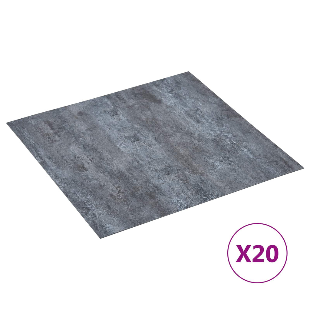 vidaXL Samoprzylepne Deski Podłogowe 30,5 x 30,5 cm 20 pcs PVC