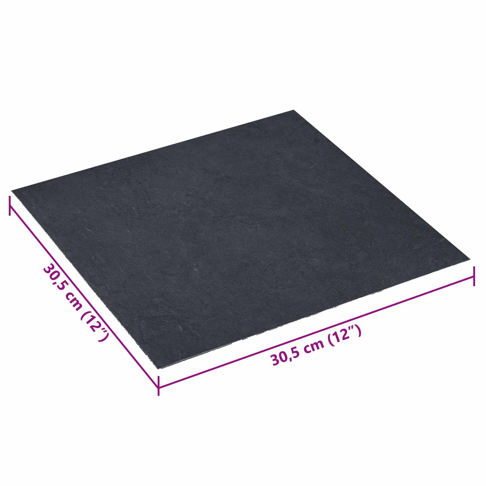 vidaXL Samoprzylepne Deski Podłogowe 30,5 x 30,5 cm 20 pcs PVC