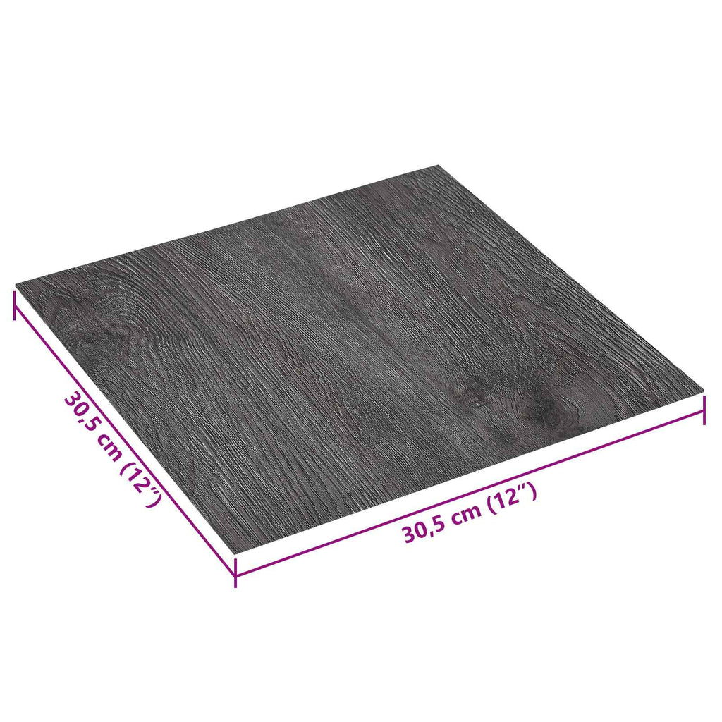 vidaXL Samoprzylepne Deski Podłogowe 30,5 x 30,5 cm 20 pcs PVC