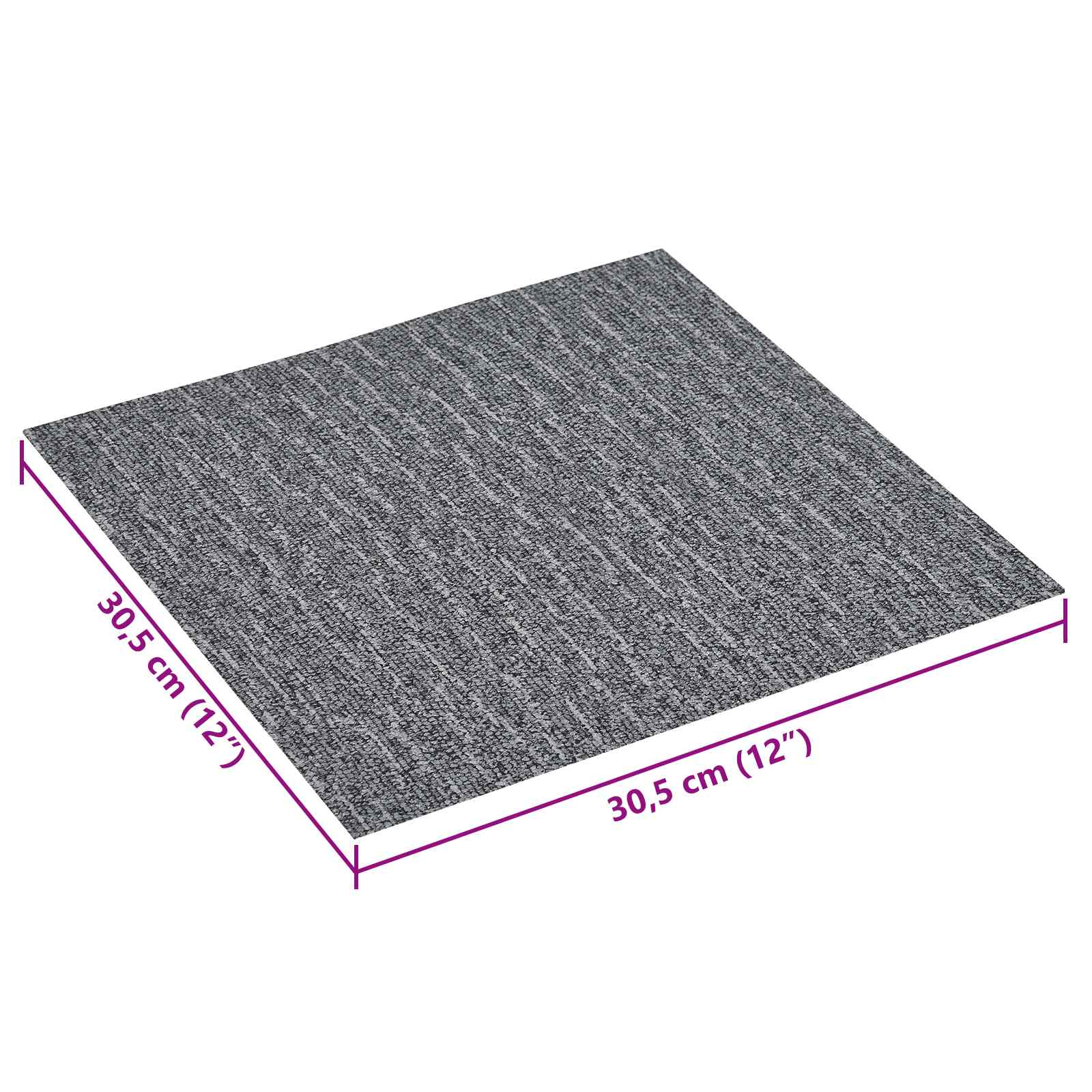 vidaXL Samoprzylepne Deski Podłogowe 30,5 x 30,5 cm 20 pcs PVC