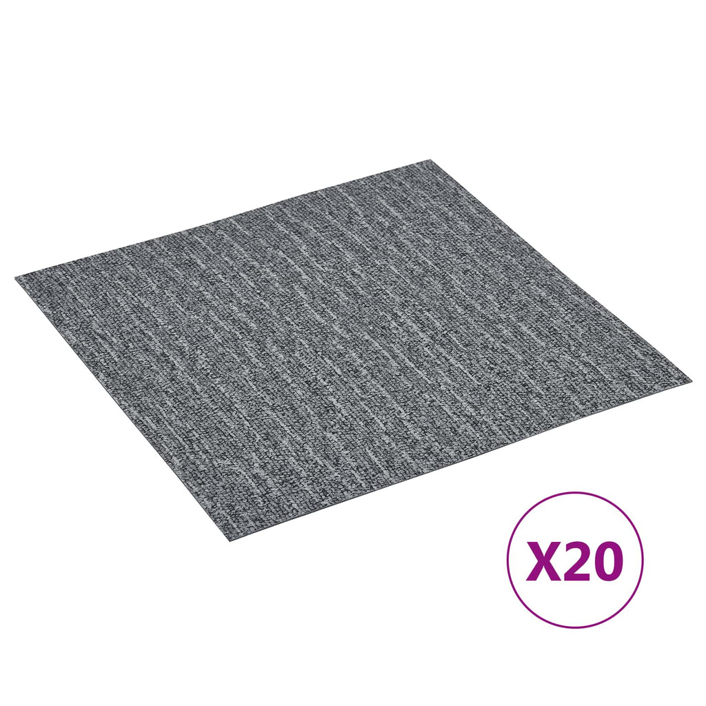 vidaXL Samoprzylepne Deski Podłogowe 30,5 x 30,5 cm 20 pcs PVC