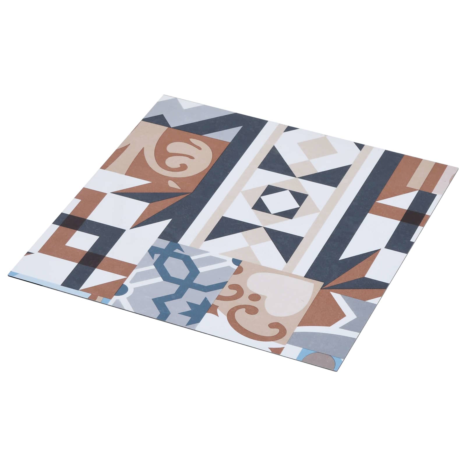vidaXL Samoprzylepne Deski Podłogowe 30,5 x 30,5 cm 20 pcs PVC