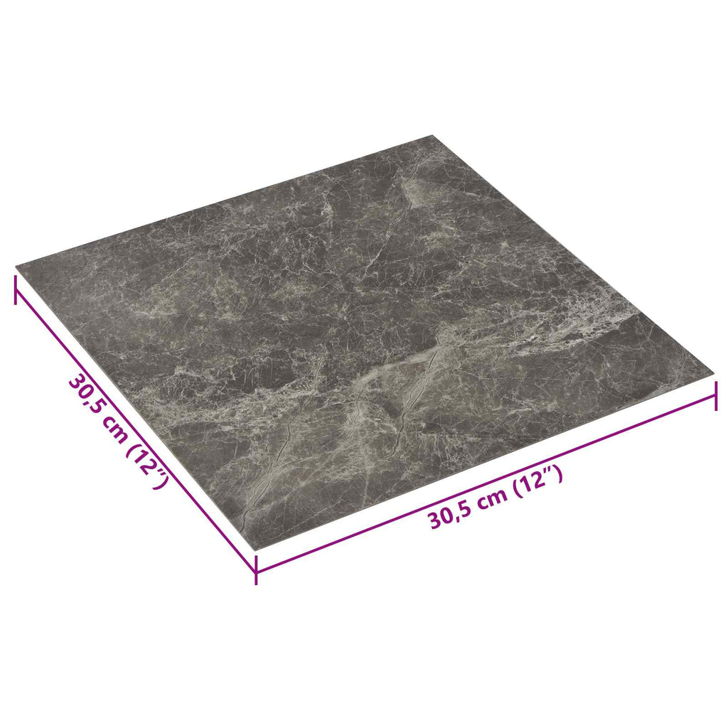 vidaXL Samoprzylepne Deski Podłogowe 30,5 x 30,5 cm 20 pcs PVC