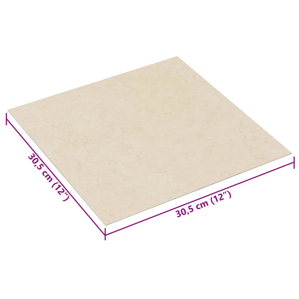vidaXL Samoprzylepne Deski Podłogowe 30,5 x 30,5 cm 20 pcs PVC