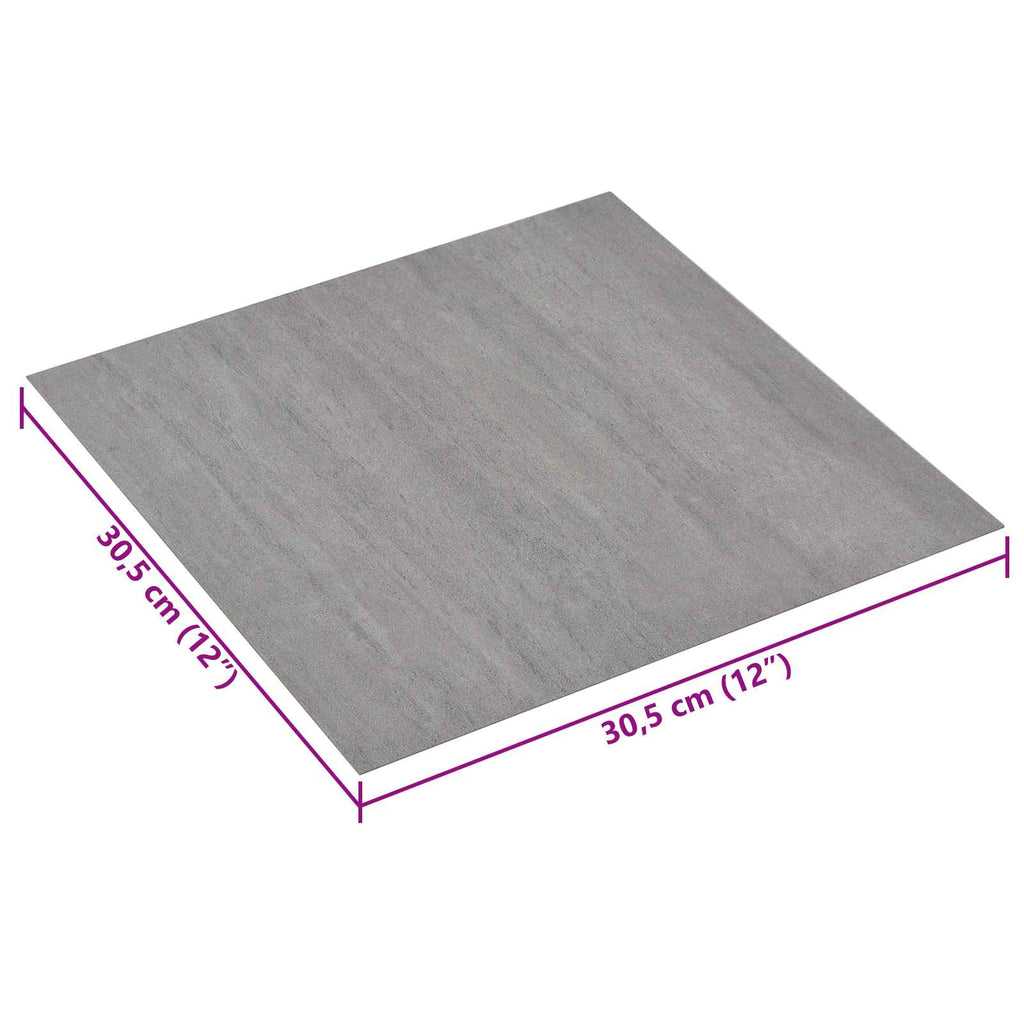 vidaXL Samoprzylepne Deski Podłogowe 30,5 x 30,5 cm 20 pcs PVC