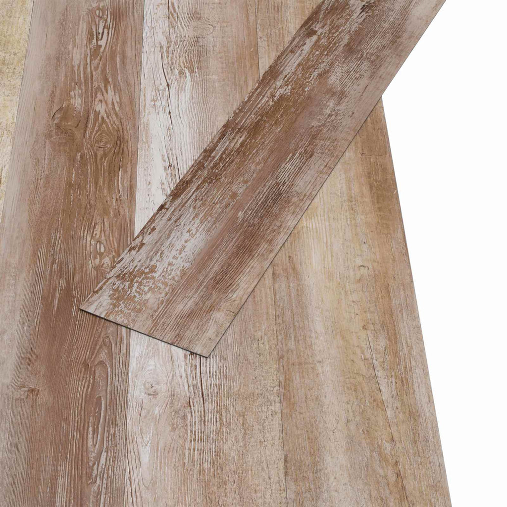 vidaXL Samoprzylepne panele podłogowe PVC 30,5 x 61 cm 28 pcs PVC