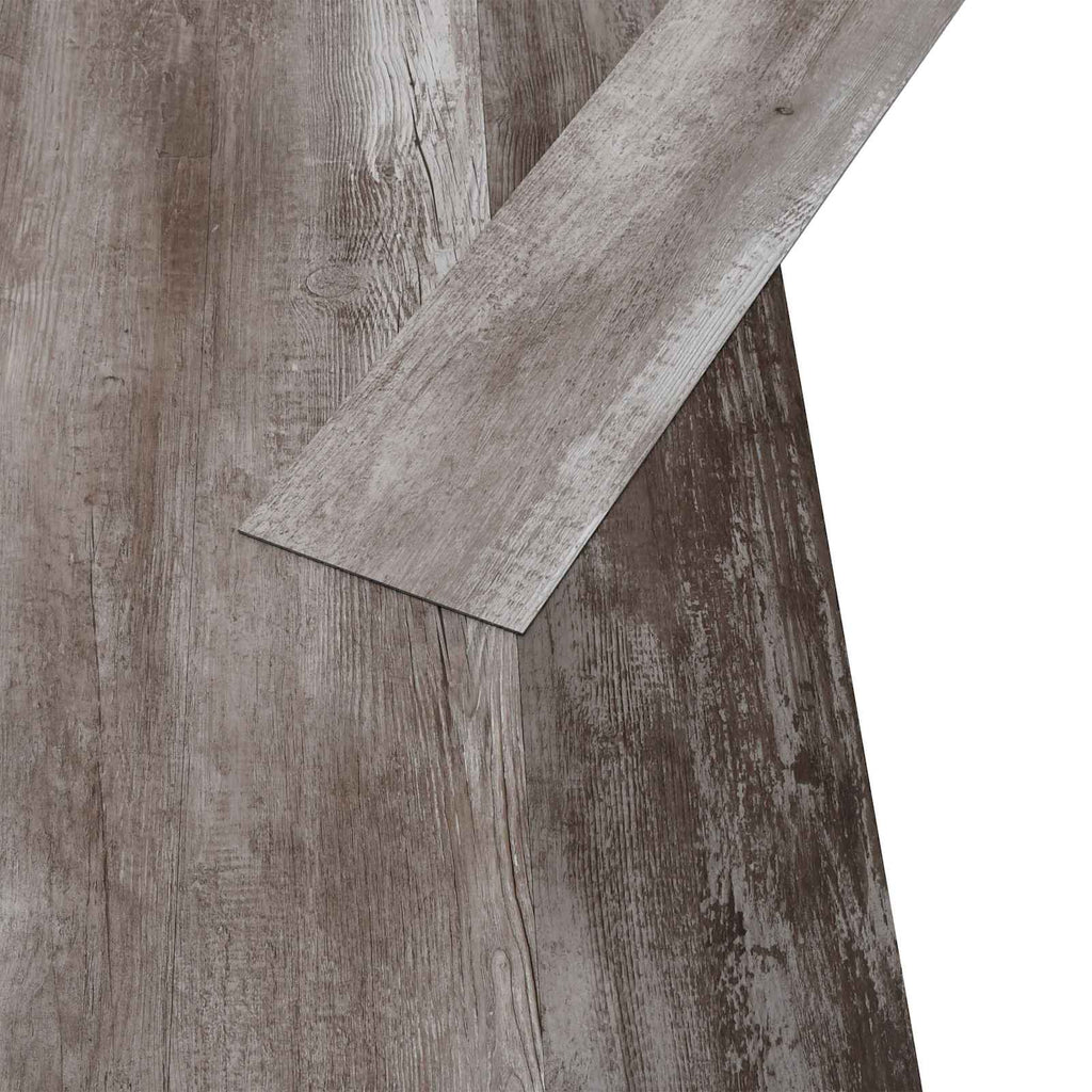 vidaXL Samoprzylepne panele podłogowe PVC 30,5 x 61 cm 28 pcs PVC