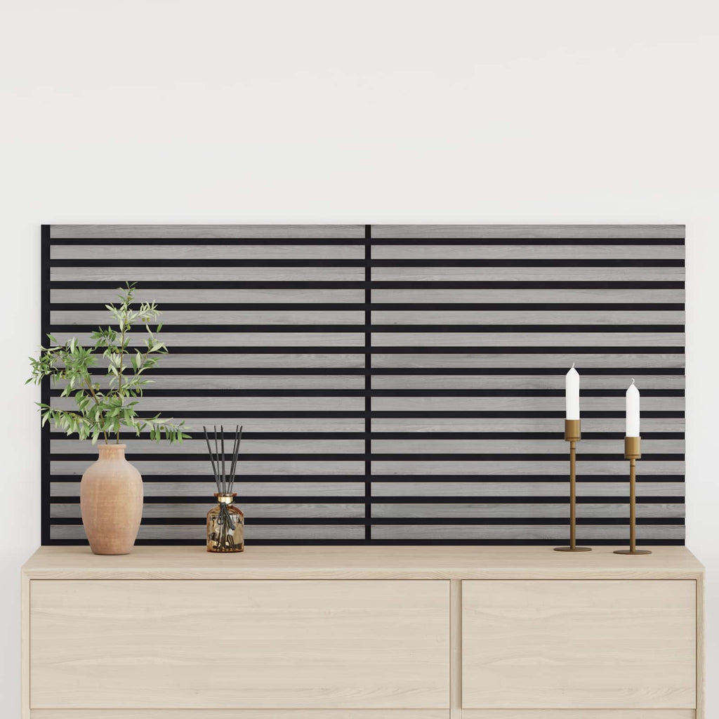vidaXL Panele ścienne 2 pcs Szary 60,5 x 60 cm