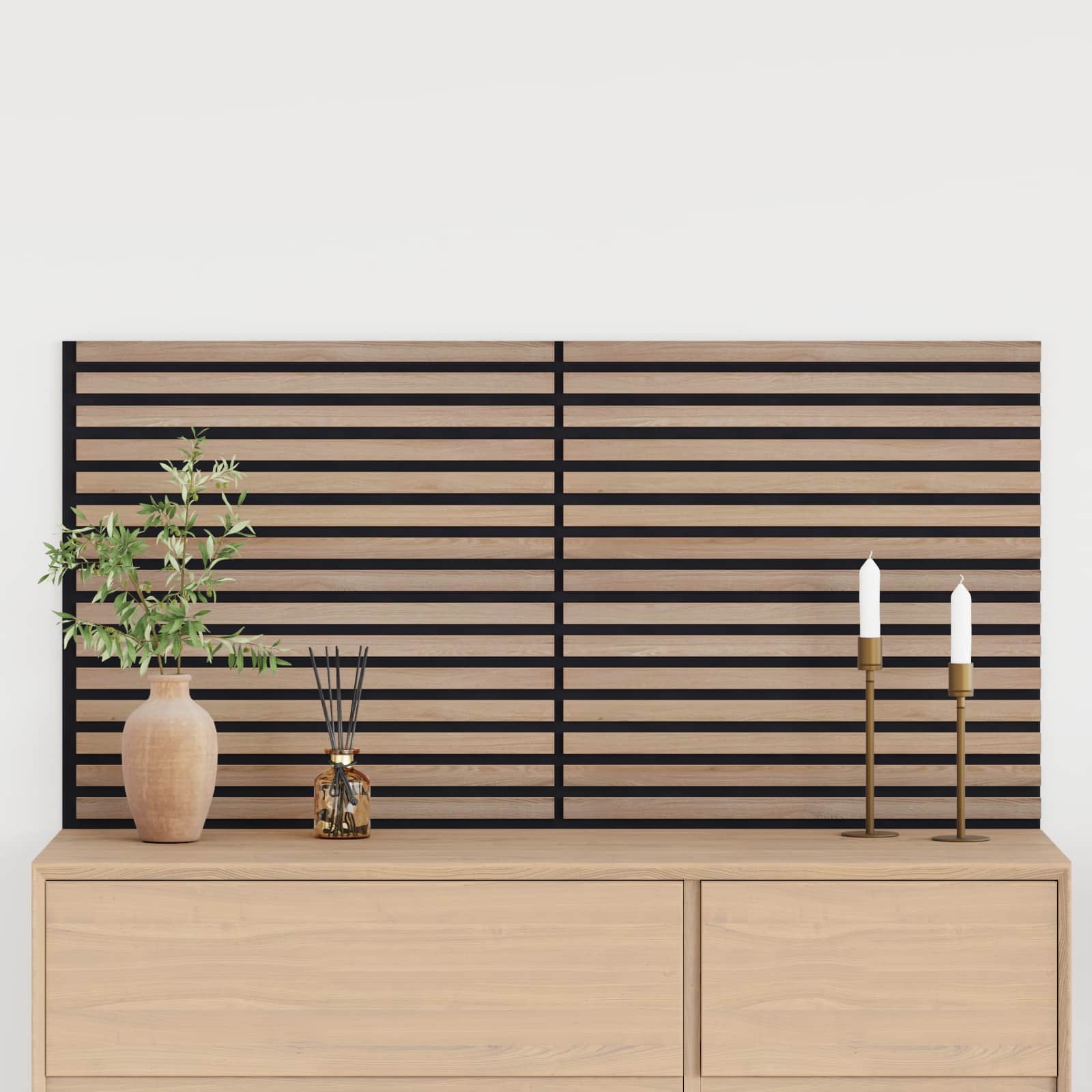 vidaXL Panele ścienne 2 pcs brązowy 60,5 x 60 cm