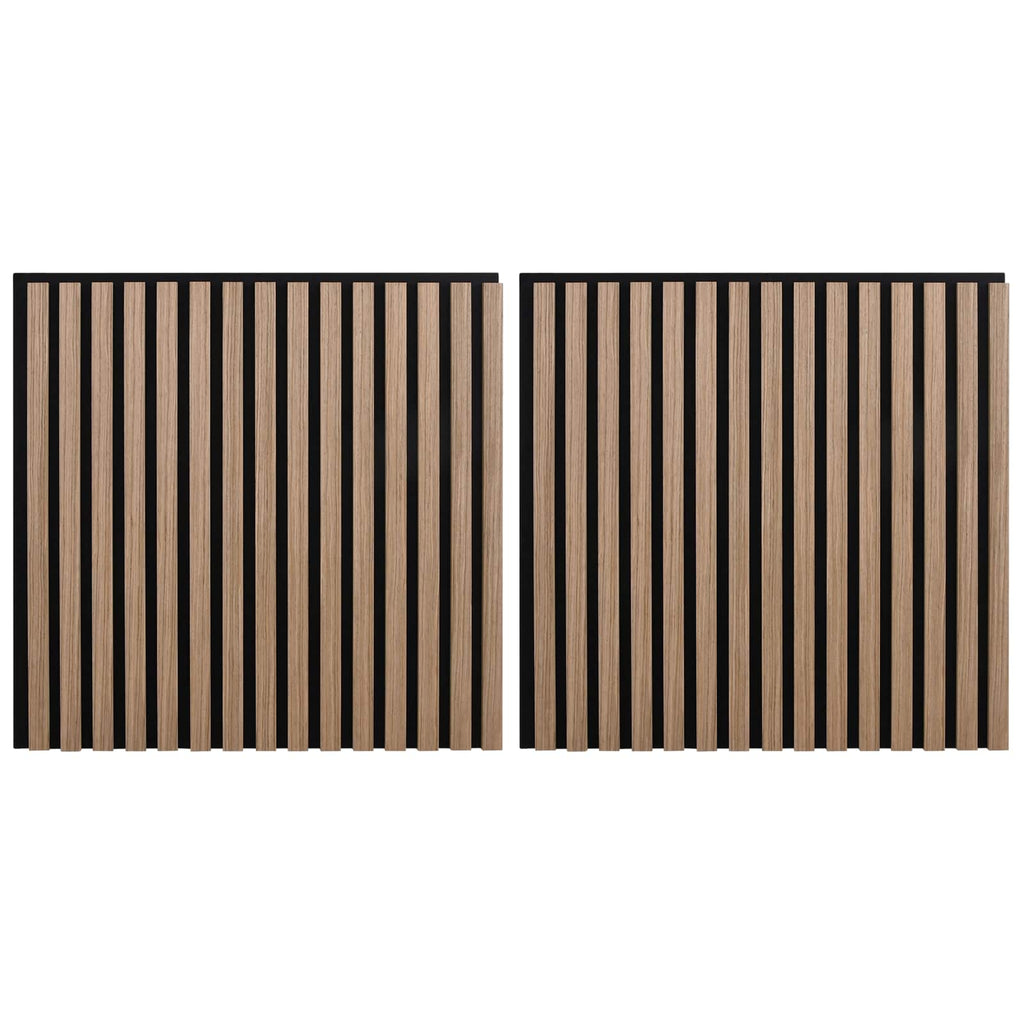 vidaXL Panele ścienne 2 pcs brązowy 60,5 x 60 cm