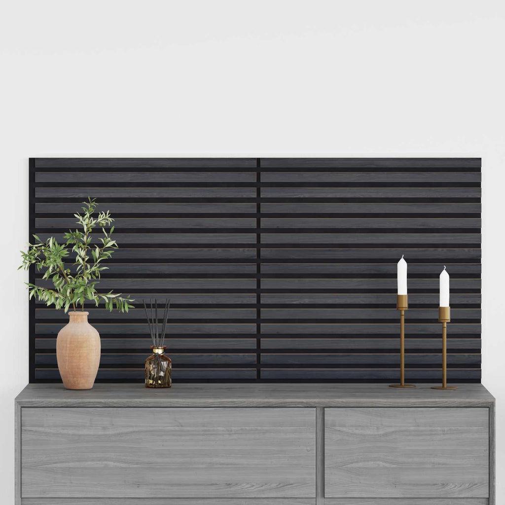 vidaXL Panele ścienne 2 pcs antracytowy 60,5 x 60 cm