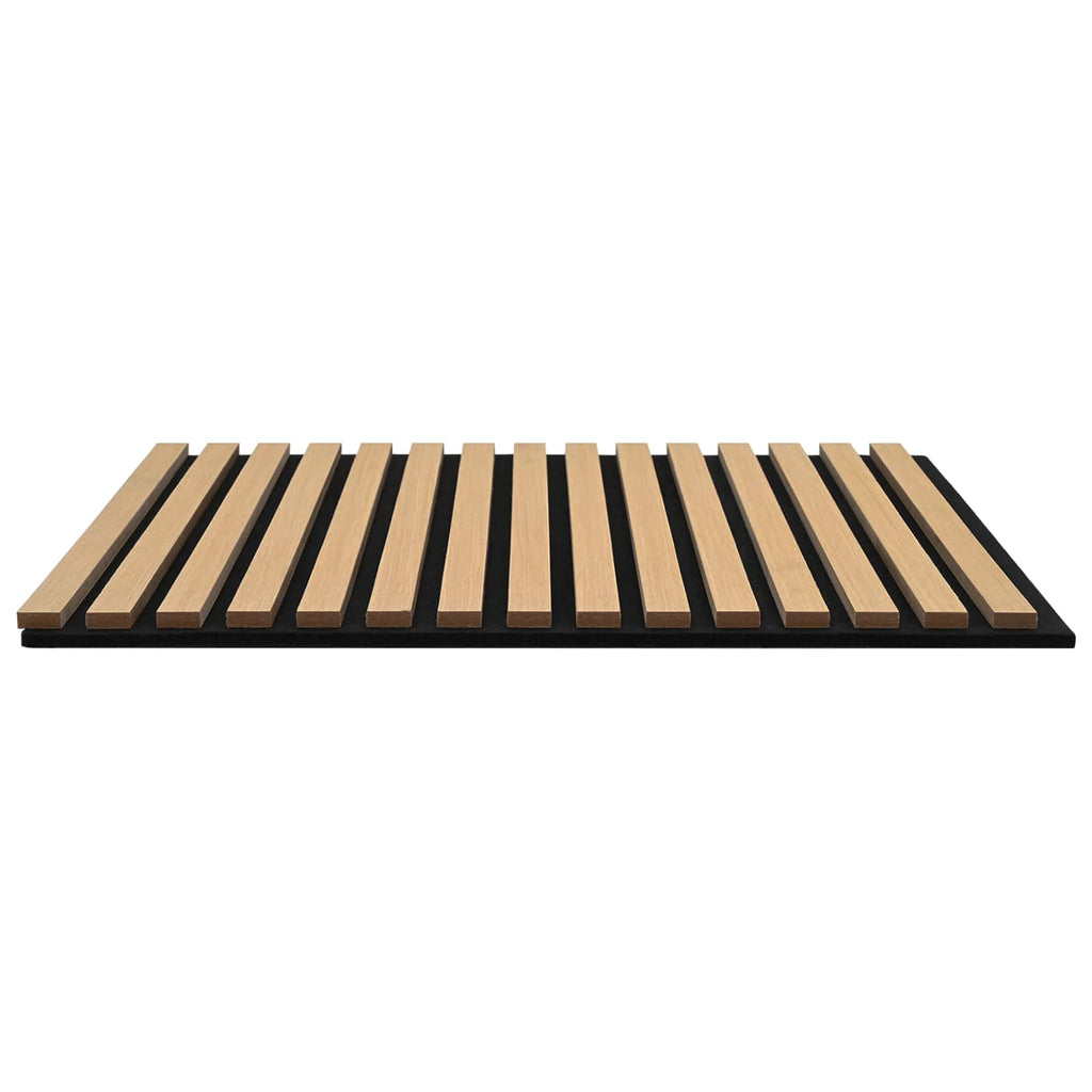 vidaXL Panele ścienne 8 pcs naturalny 60,5 x 60 cm