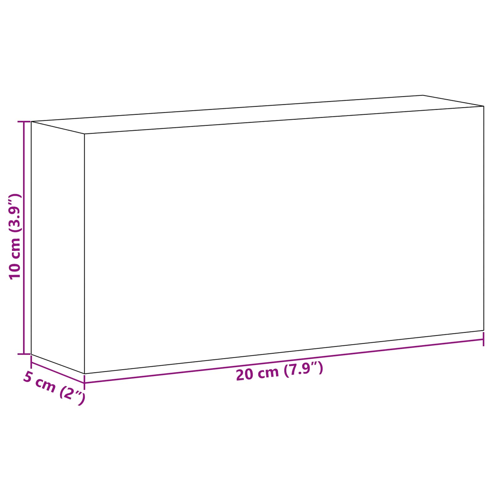 vidaXL Kamienie Solne 10 pcs różowy 20 x 10 x 5 cm Sól kamienna