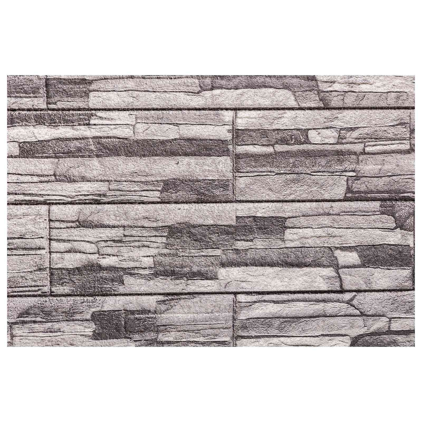 vidaXL Panele ścienne 10 pcs Ciemnoszary i jasnoszary 100 x 50 cm