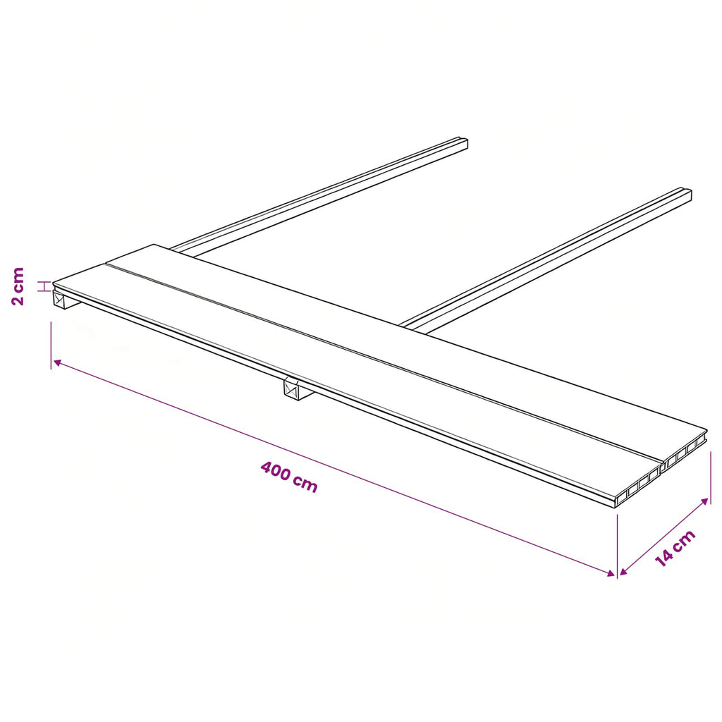vidaXL Deska Tarasowa 6 pcs Drewno tekowe