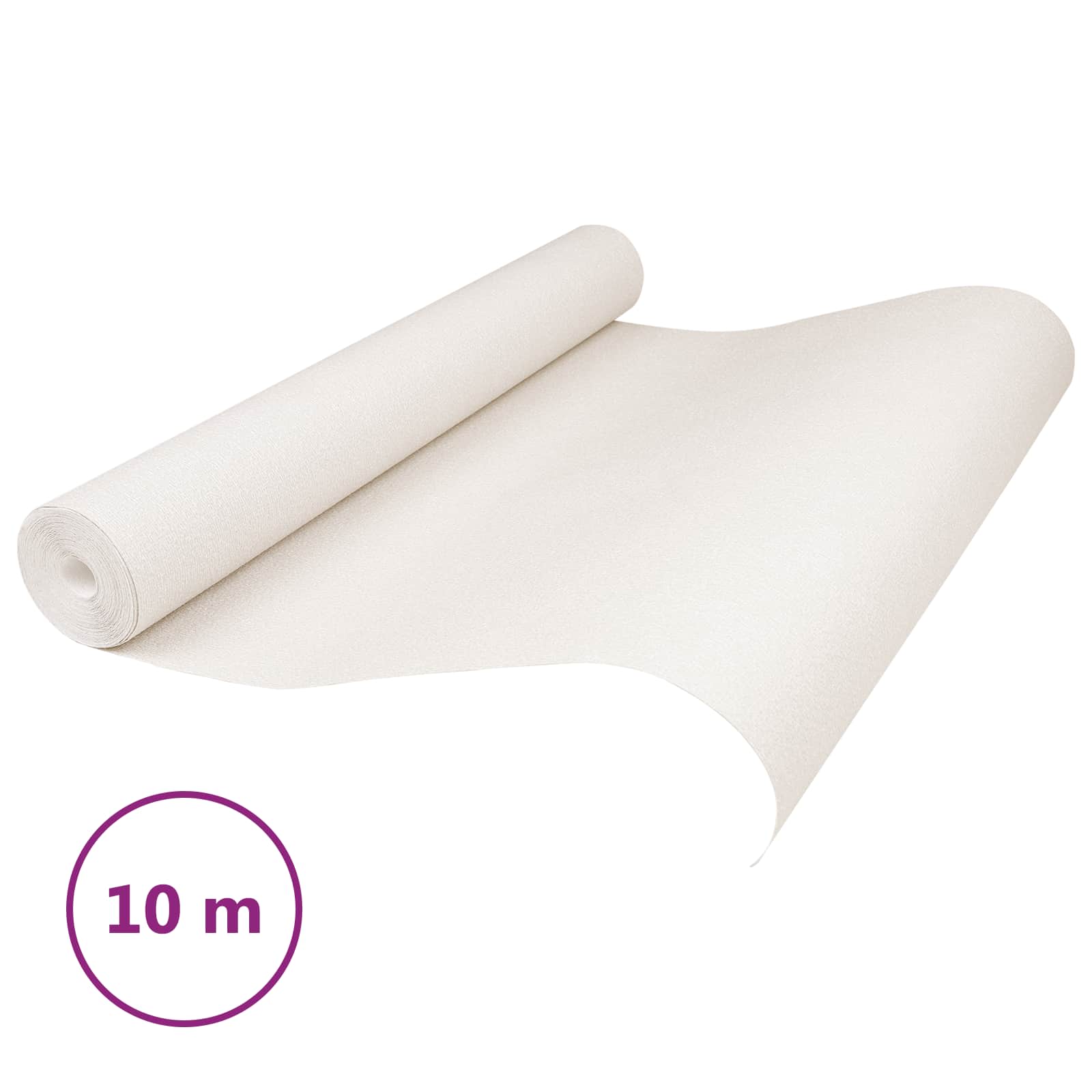 vidaXL Tapeta 3D Solid Jasny Brąz 10 x 0,53 m Tkanina nienałożona