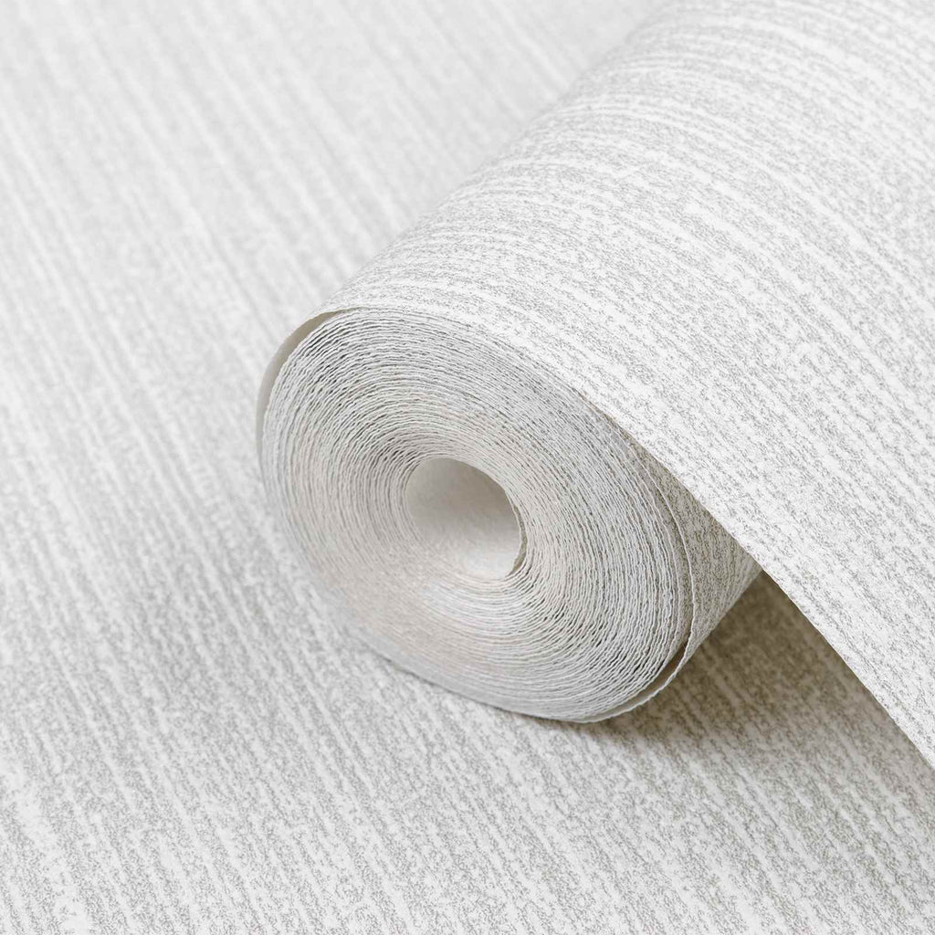 vidaXL Tapeta 3D Solid jasnoszary 10 x 0,53 m Tkanina nienałożona