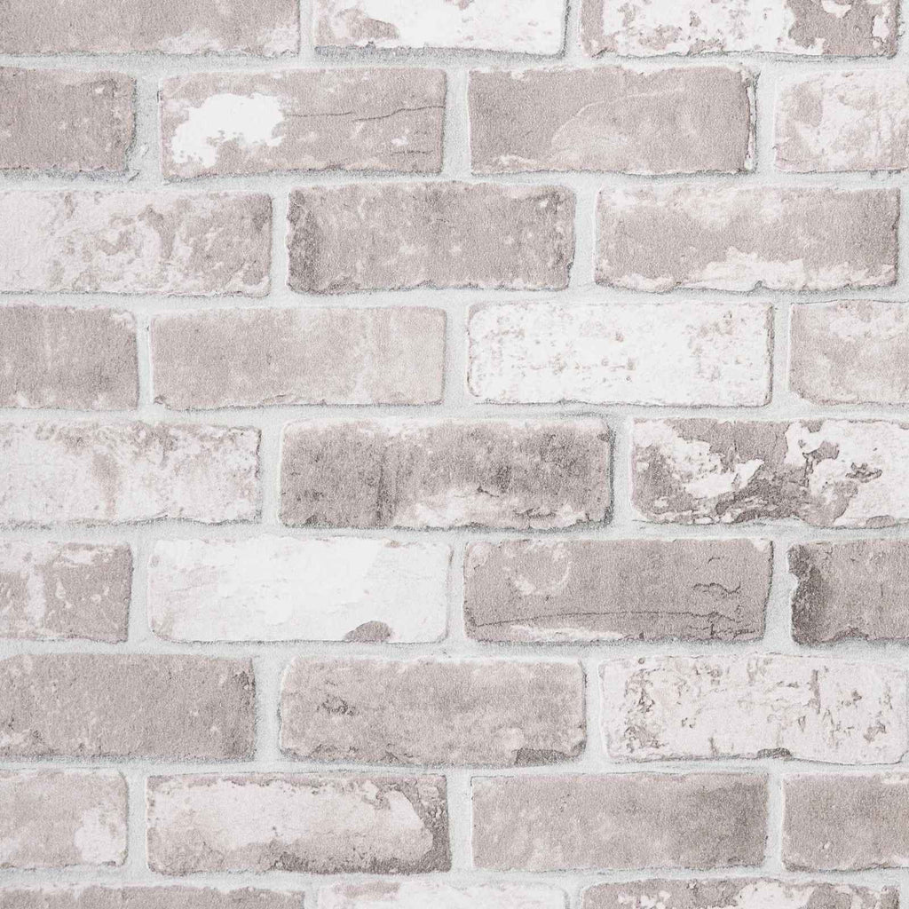 vidaXL Tapeta 3D Solid Paski Cegła 10 x 0,53 m Tkanina nienałożona