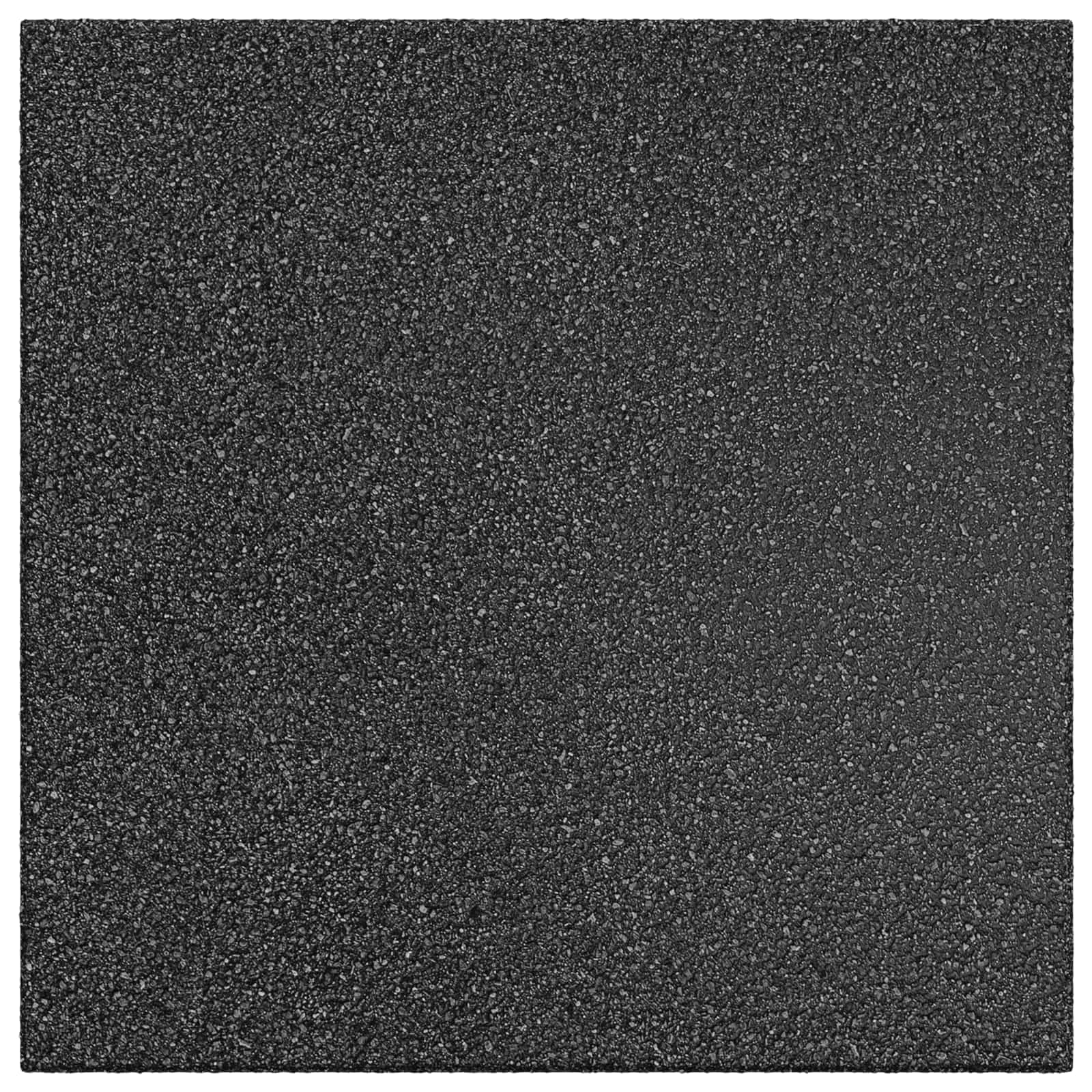 vidaXL Płytki ochronne przed upadkiem 6 pcs Czarny 50 x 50 cm Guma