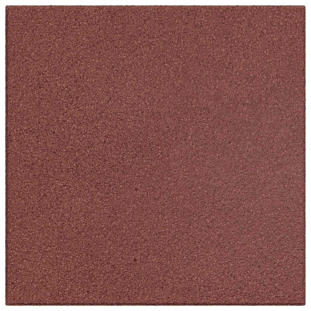 vidaXL Płytki ochronne przed upadkiem 6 pcs czerwony 50 x 50 cm Guma
