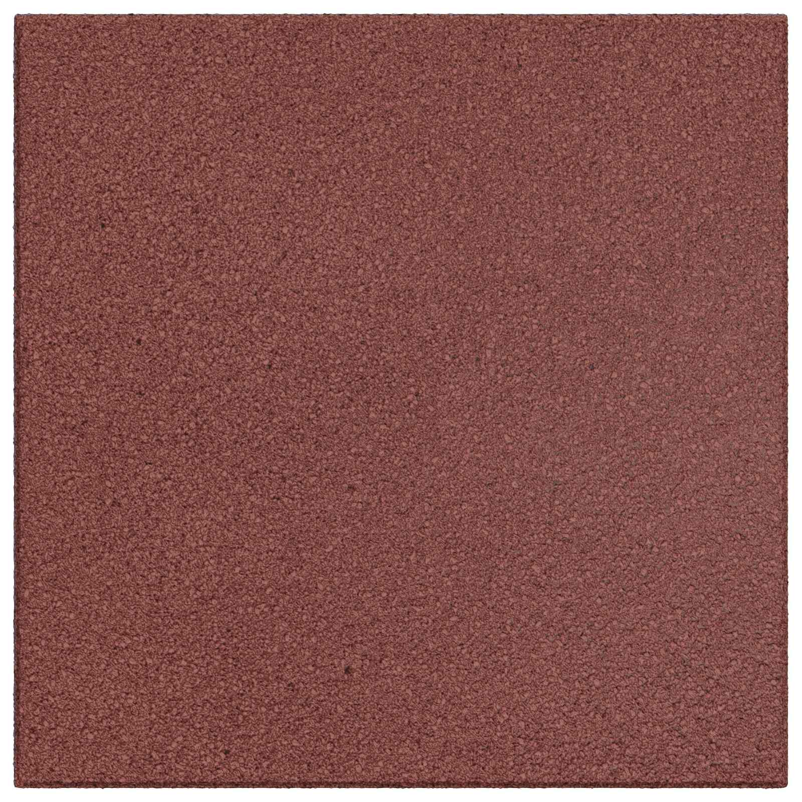 vidaXL Płytki ochronne przed upadkiem 6 pcs czerwony 50 x 50 cm Guma