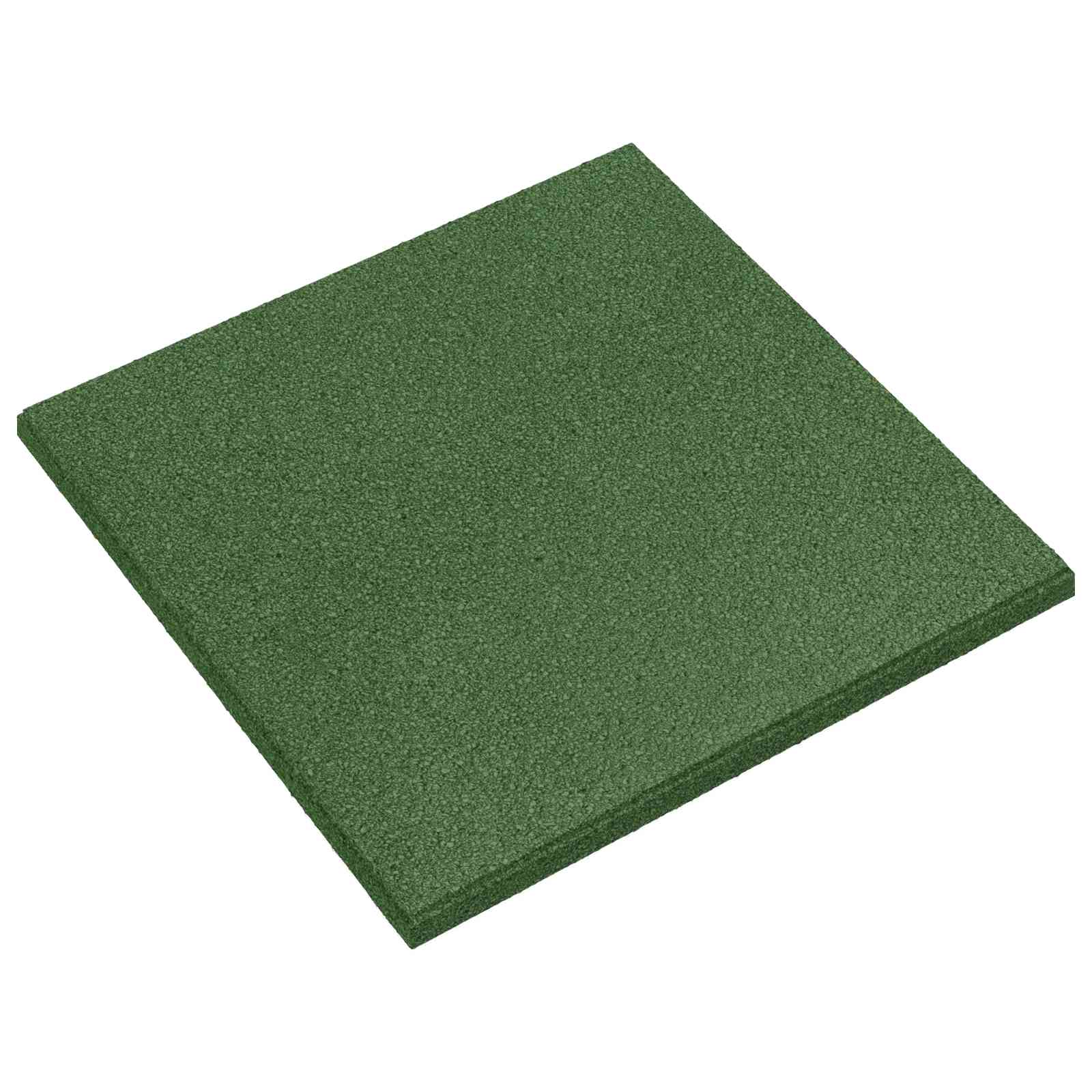 vidaXL Płytki ochronne przed upadkiem 6 pcs zielony 50 x 50 cm Guma