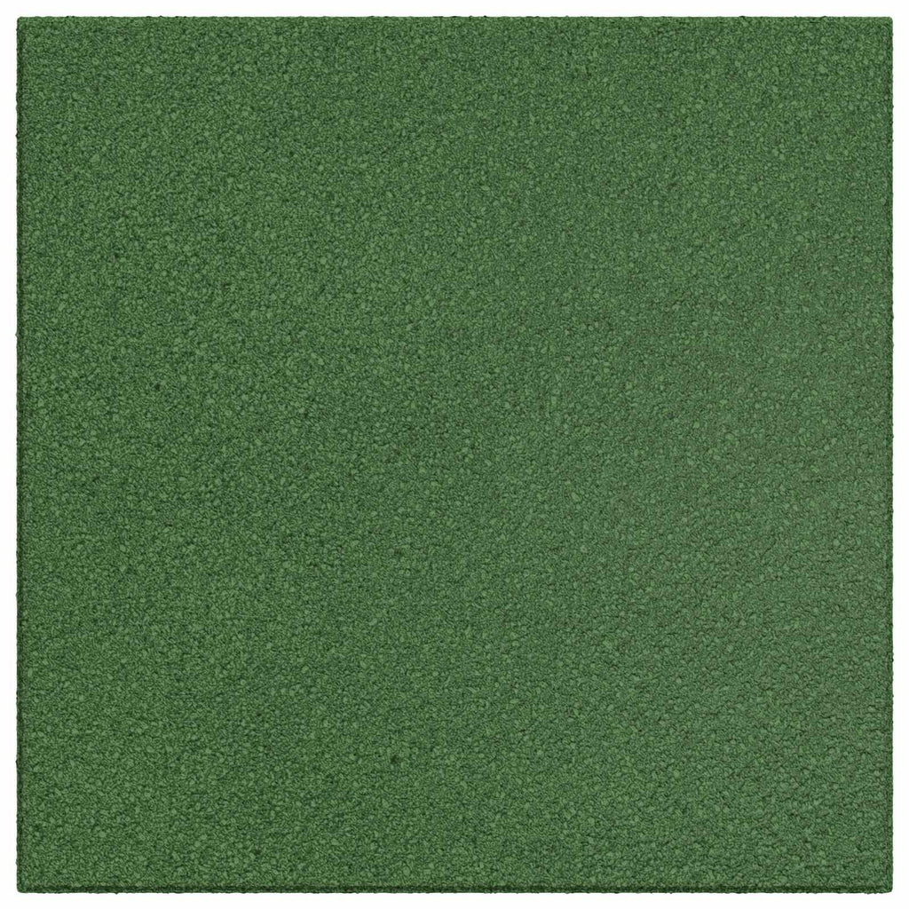 vidaXL Płytki ochronne przed upadkiem 6 pcs zielony 50 x 50 cm Guma