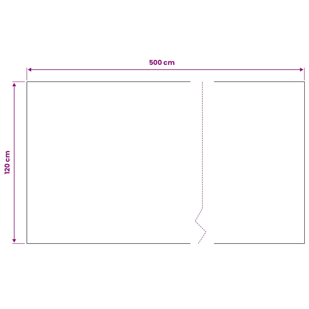 vidaXL Maty podłogowe Czarny 1,2 x 5 m Guma