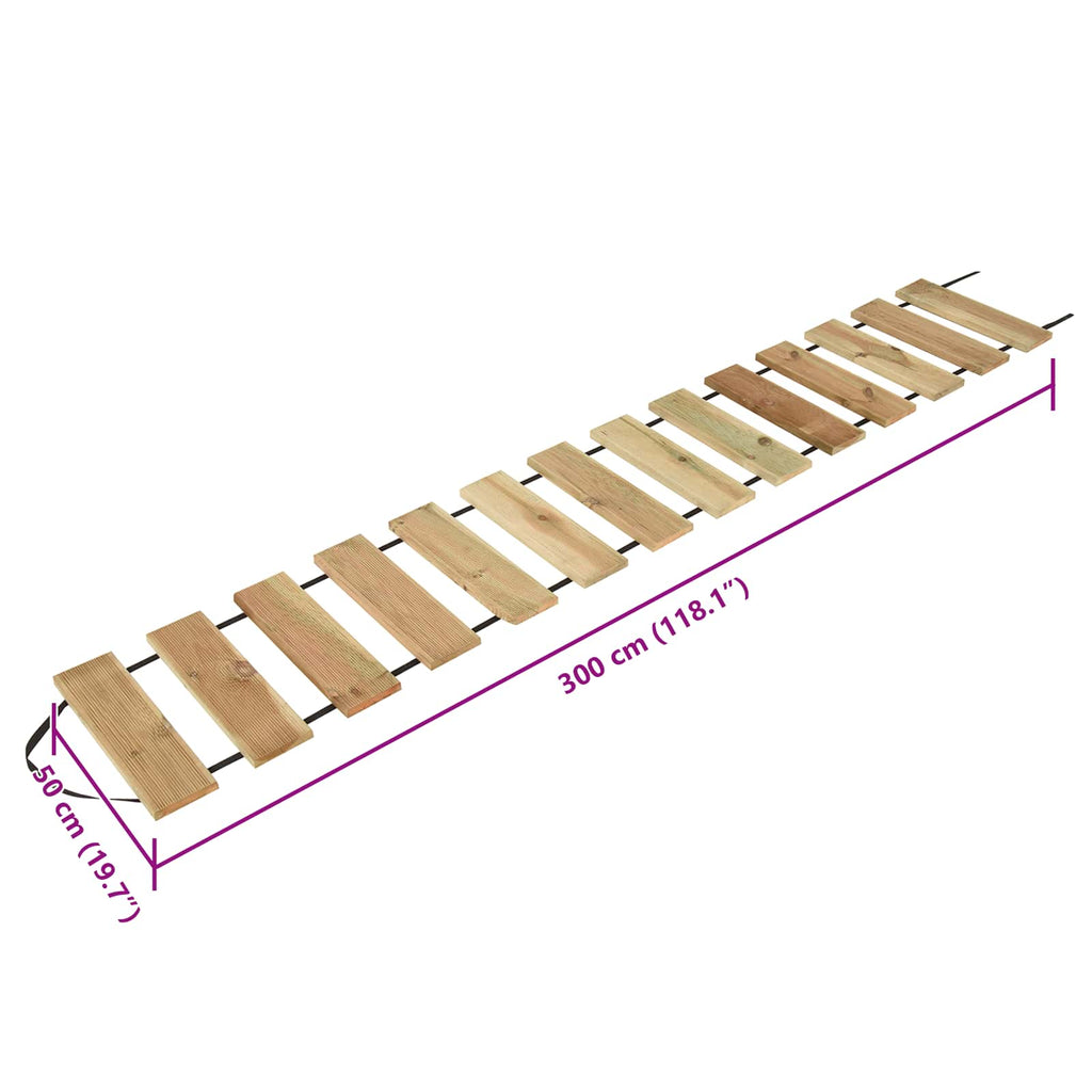vidaXL Rolka na taras naturalny 50 x 300 cm