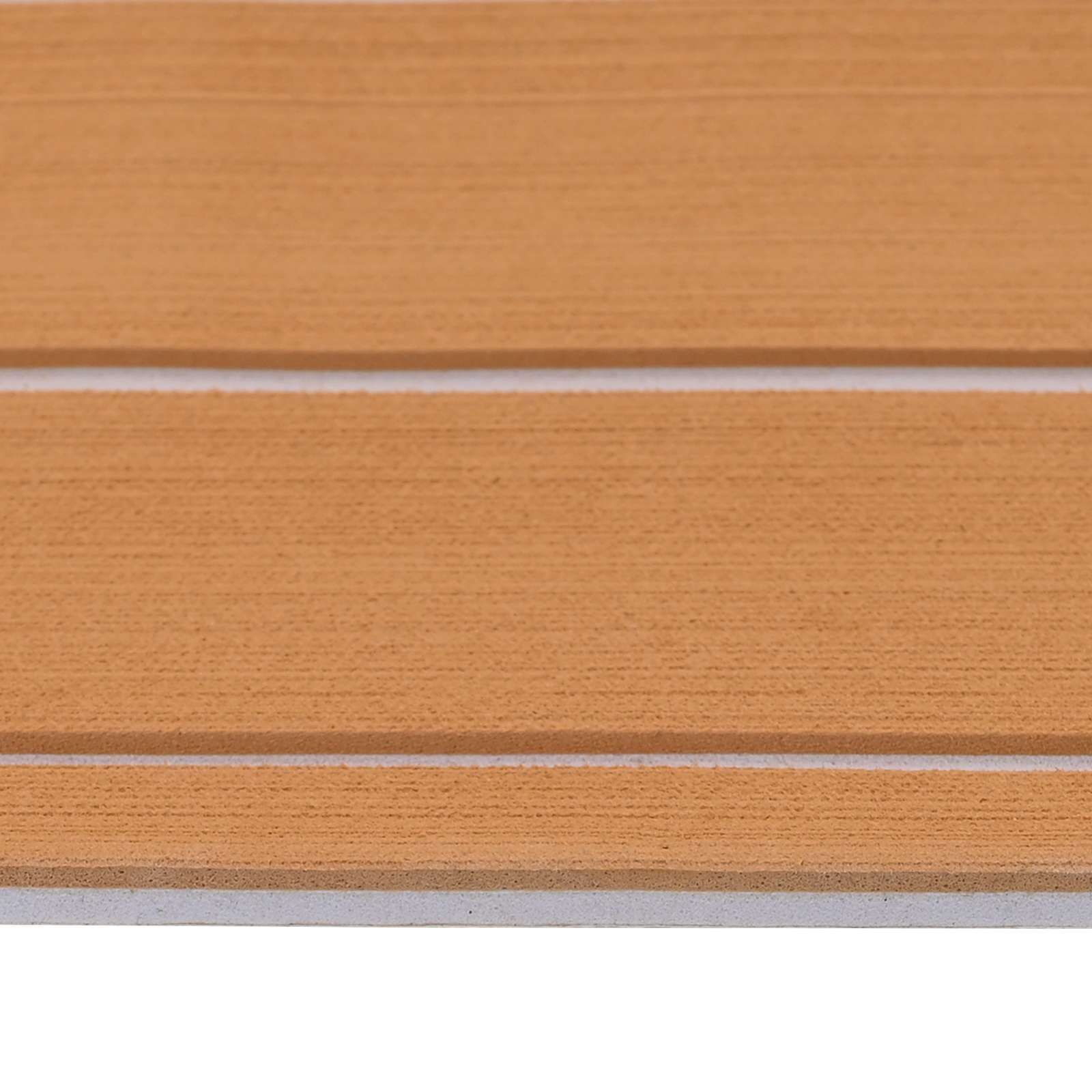vidaXL Mata Łodziowa Paski Brązowy i biały 240 x 90 cm EVA