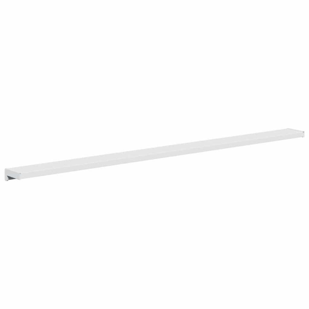 vidaXL Parapet okienny Biały 120 x 10 x 4,5 cm PVC