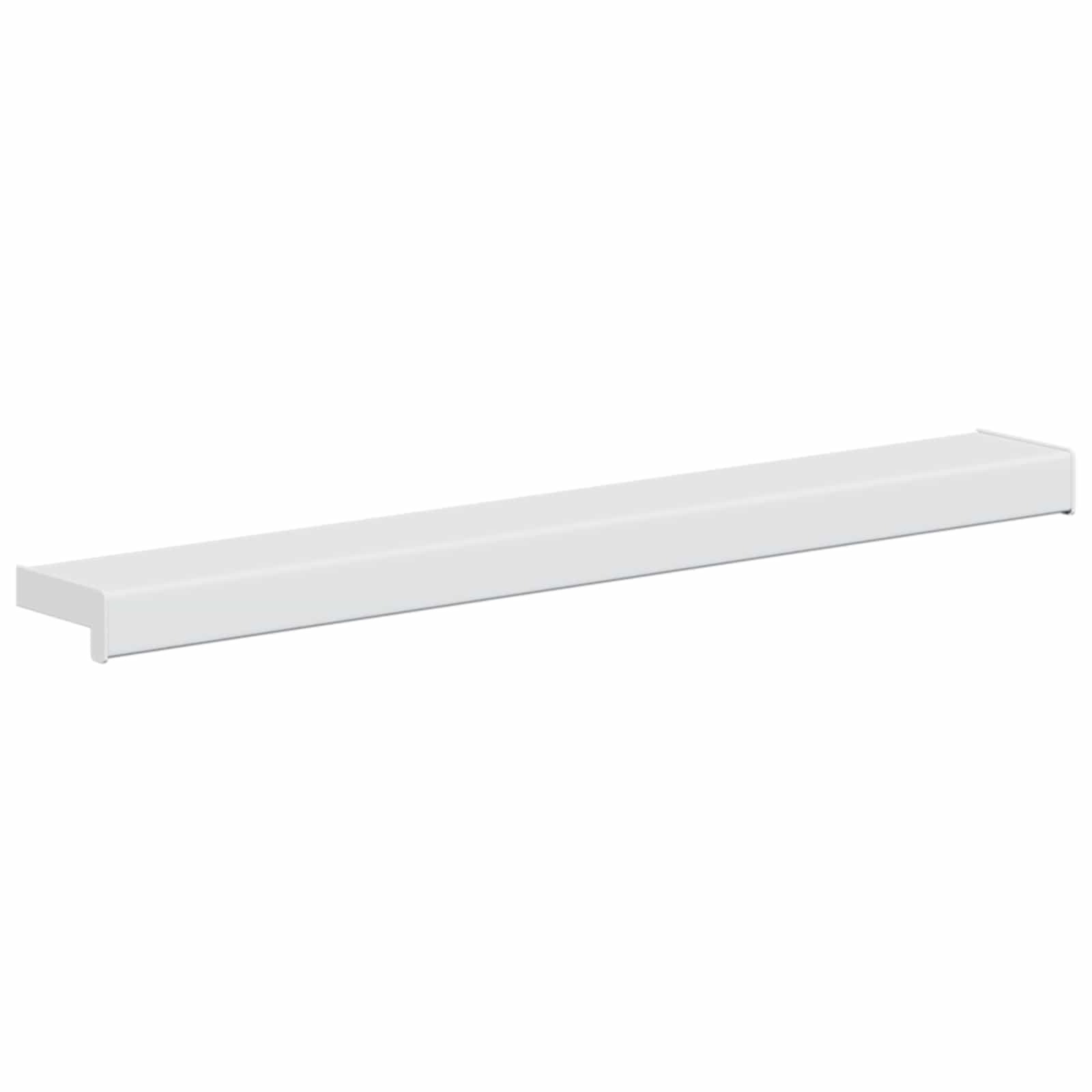 vidaXL Parapet okienny Biały 100 x 15 x 4,5 cm PVC
