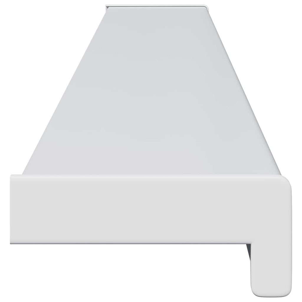 vidaXL Parapet okienny Biały 160 x 15 x 4,5 cm PVC