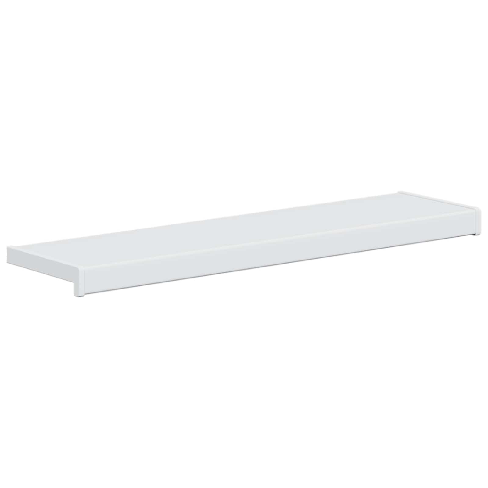 vidaXL Parapet okienny Biały 60 x 25 x 4,5 cm PVC