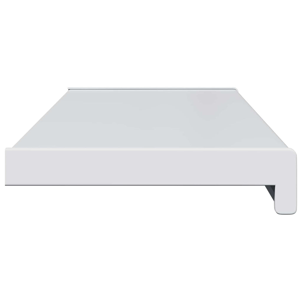 vidaXL Parapet okienny Biały 60 x 25 x 4,5 cm PVC