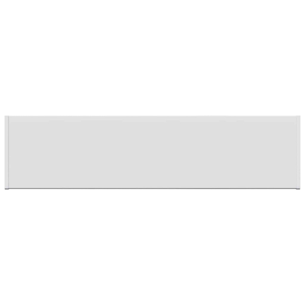 vidaXL Parapet okienny Biały 80 x 25 x 4,5 cm PVC