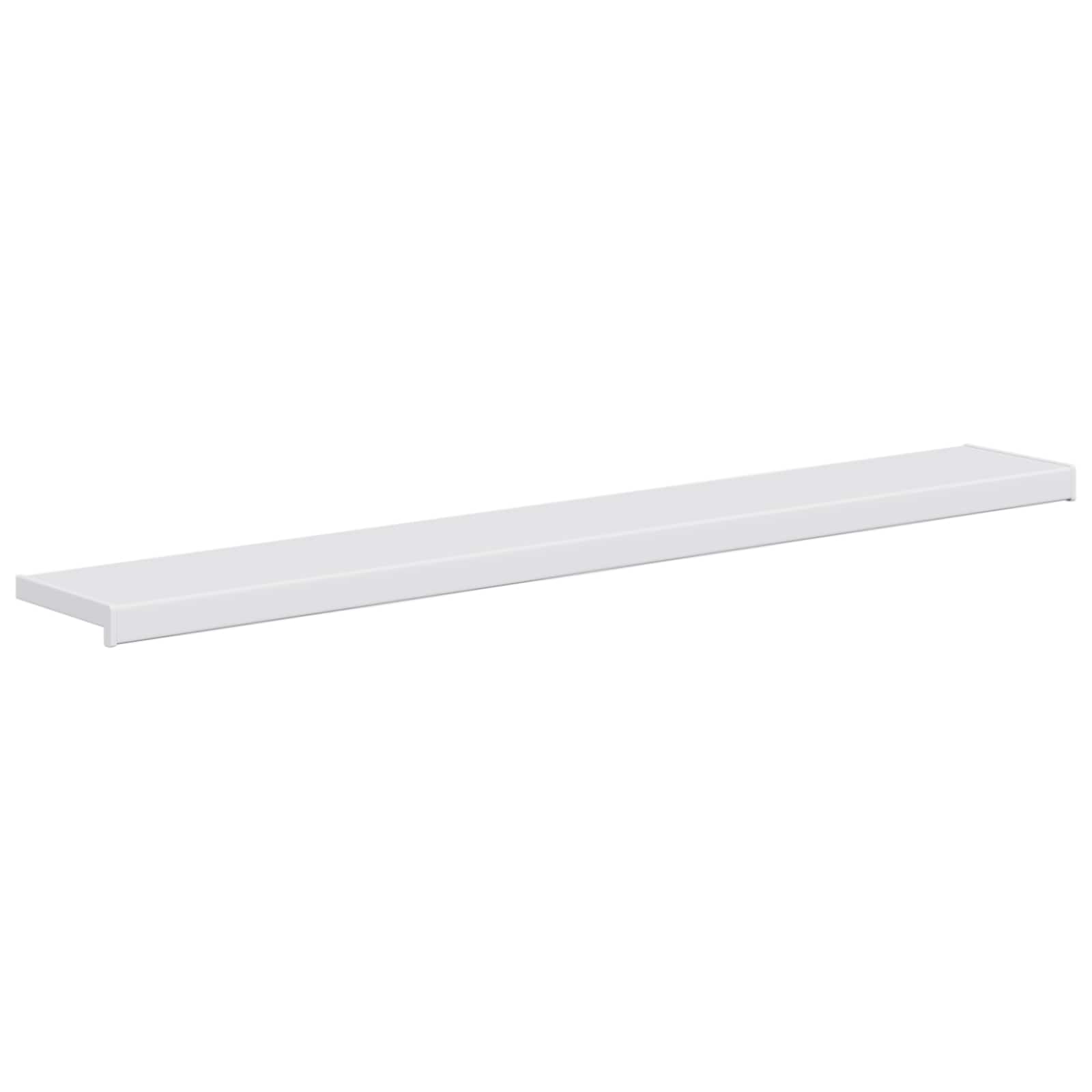 vidaXL Parapet okienny Biały 120 x 25 x 4,5 cm PVC