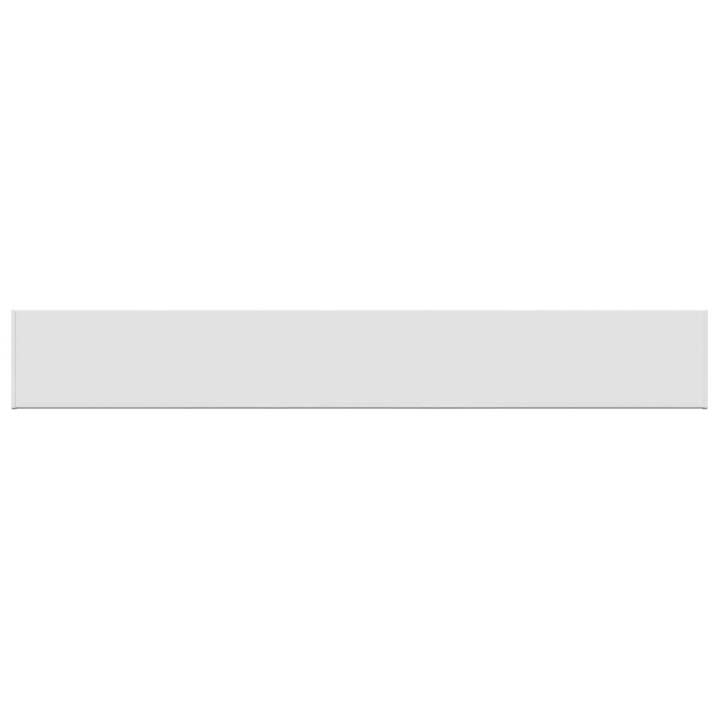 vidaXL Parapet okienny Biały 140 x 25 x 4,5 cm PVC