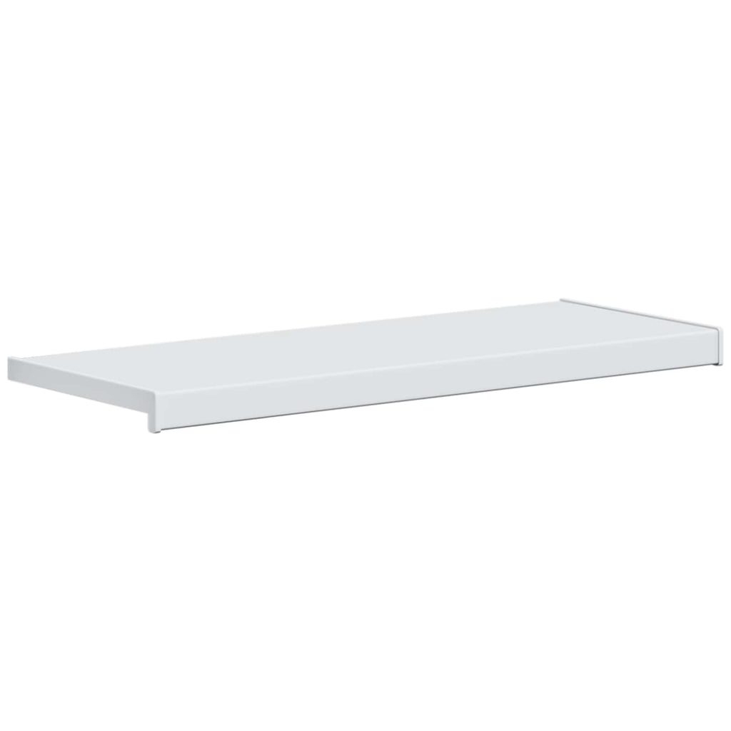 vidaXL Parapet okienny Biały 80 x 30 x 4,5 cm PVC