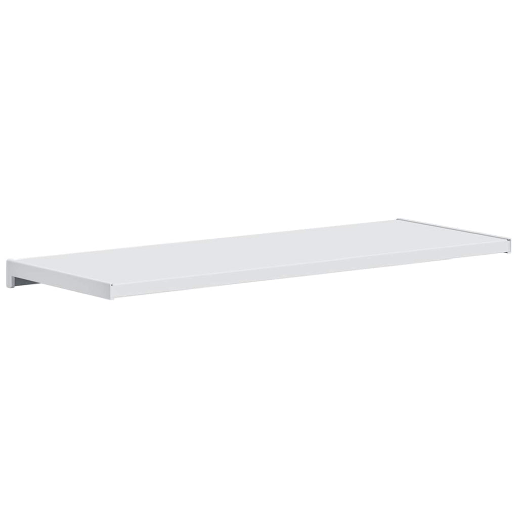 vidaXL Parapet okienny Biały 80 x 30 x 4,5 cm PVC