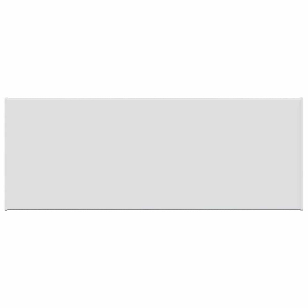 vidaXL Parapet okienny Biały 100 x 35 x 4,5 cm PVC