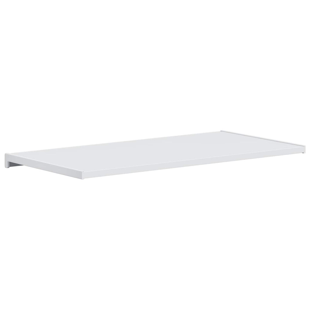 vidaXL Parapet okienny Biały 80 x 40 x 4,5 cm PVC