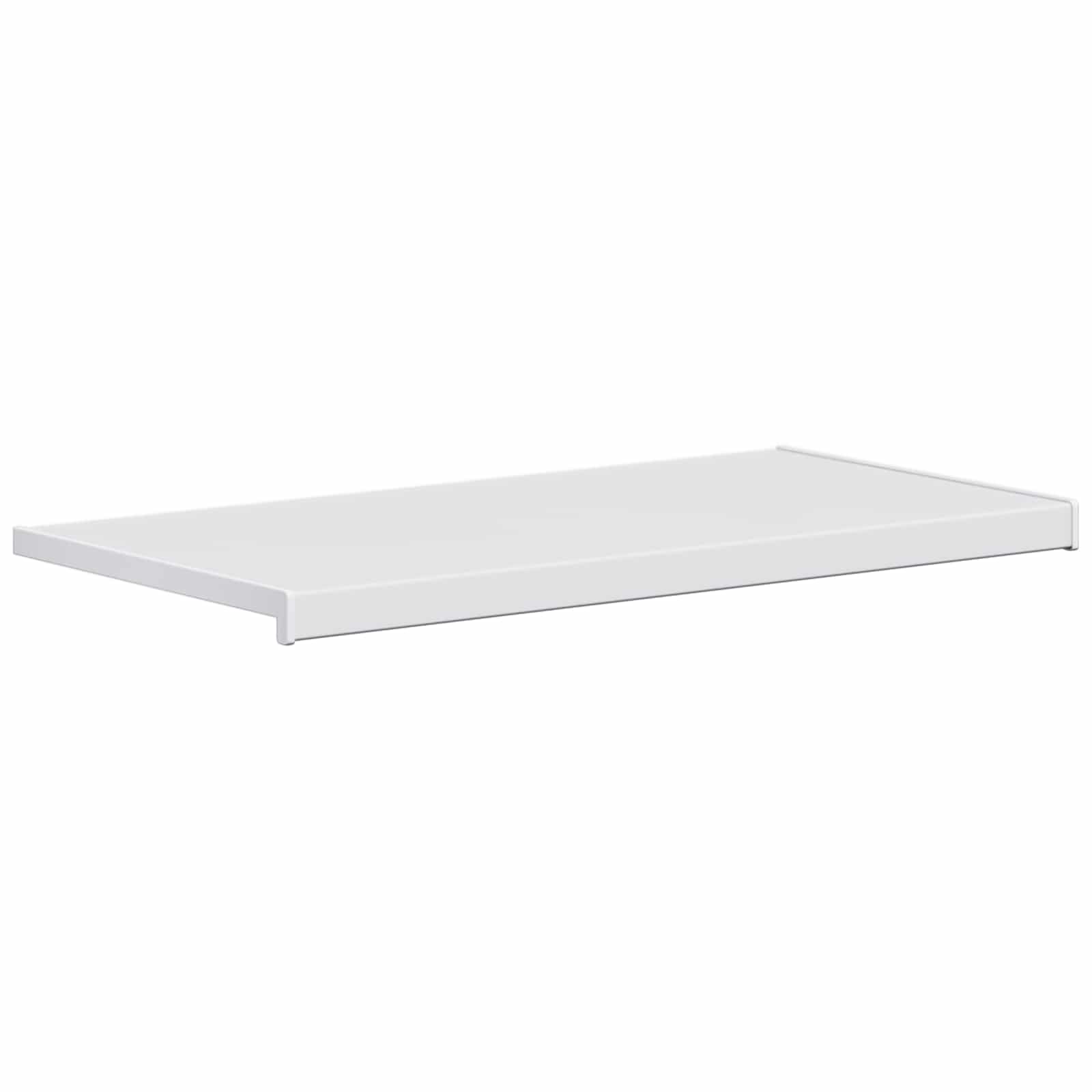 vidaXL Parapet okienny Biały 80 x 45 x 4,5 cm PVC