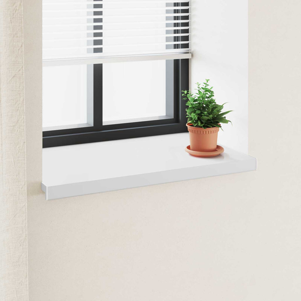 vidaXL Parapet okienny Biały 60 x 50 x 4,5 cm PVC